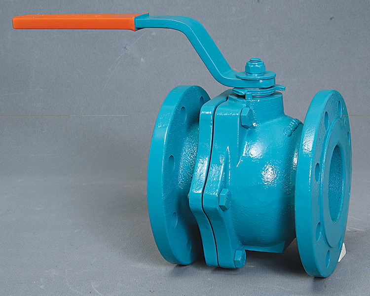 Pik Döküm 2 Parçalı Flanşlı Küresel Vana